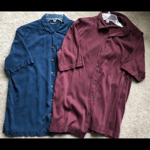 2 SILK Shirts Bundle